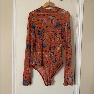 Western Mesh Bodysuit